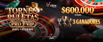 Torneo de Ruleta: ¡Sumate ya!